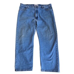 Levi Strauss Signature Mens Regular Fit Blue Jeans Size 44 X 30 Pants